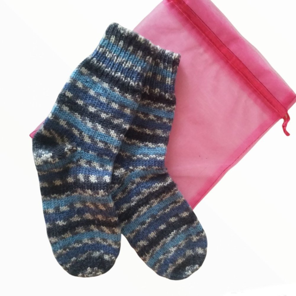 NEW Handmade knitted preemie socks